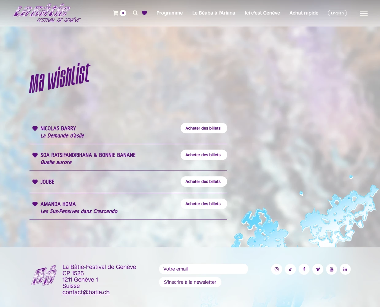 Screenshot 4 La Bâtie festival 2026
