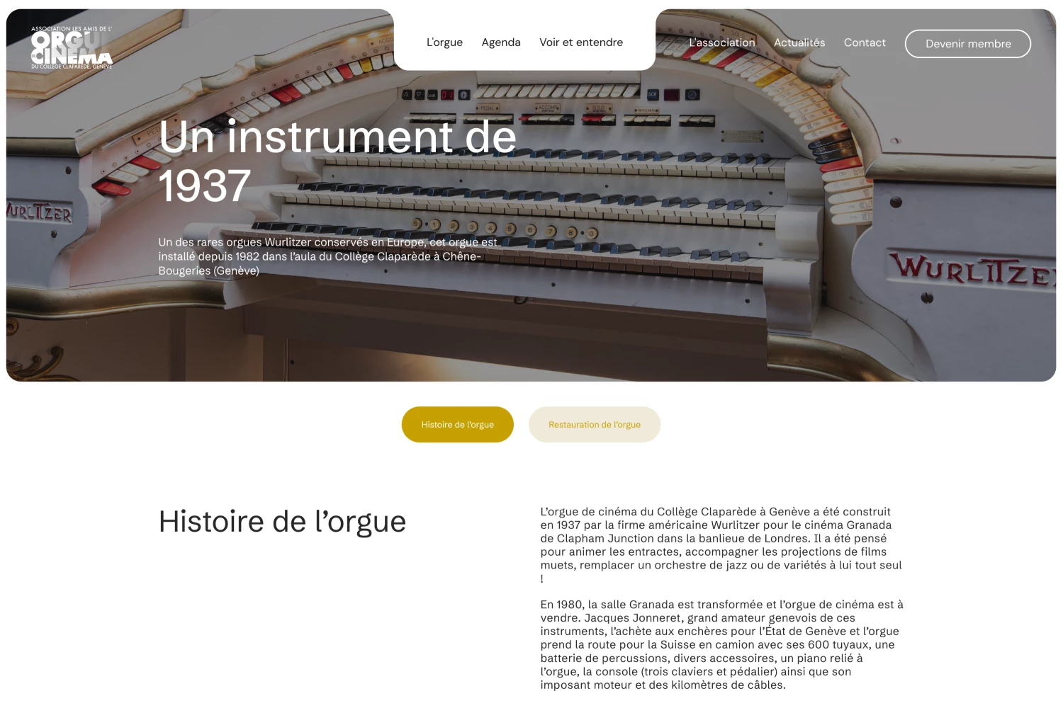 Screenshot 4 L'orgue de cinéma  